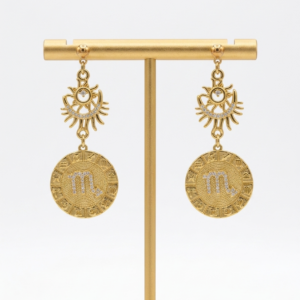 Aretes Zodiaco Escorpio